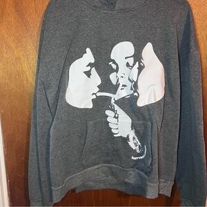 Gray Graphic Men's Sweater size medium